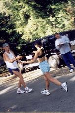 Is Dave running backwards?